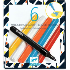 Djeco Nepermatomi žymekliai &ndash; Gatvės menas (6 vnt.)