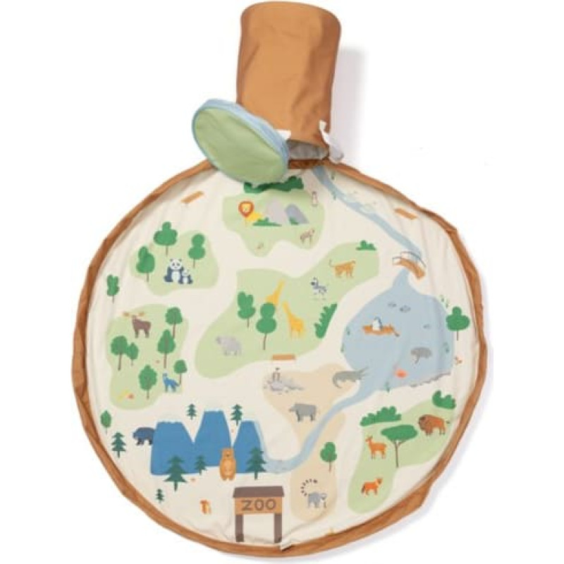 Play & Go PLAY&GO SOO 601628 Kosz i mata 2w1 Zoo