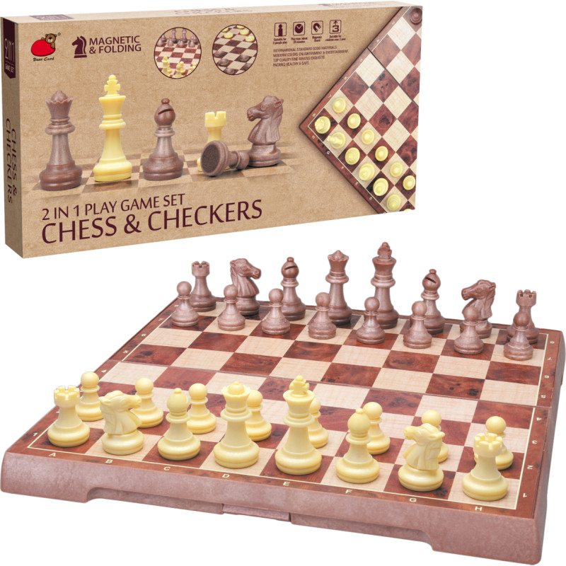 SZACHY I WARCABY MAGNETYCZNE