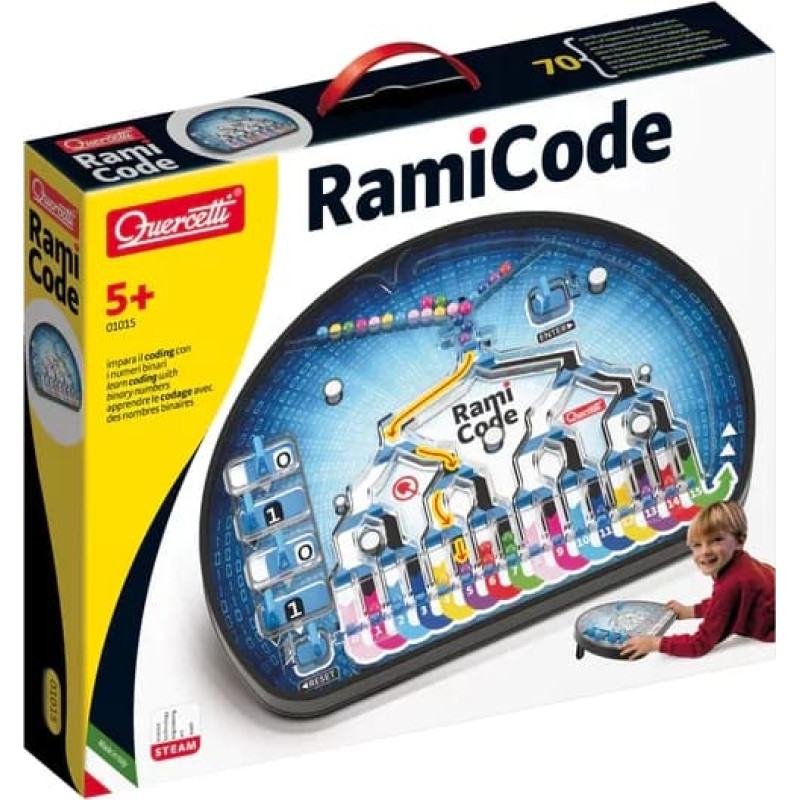 Quercetti Game-Mosaic Rami Code 5+ y