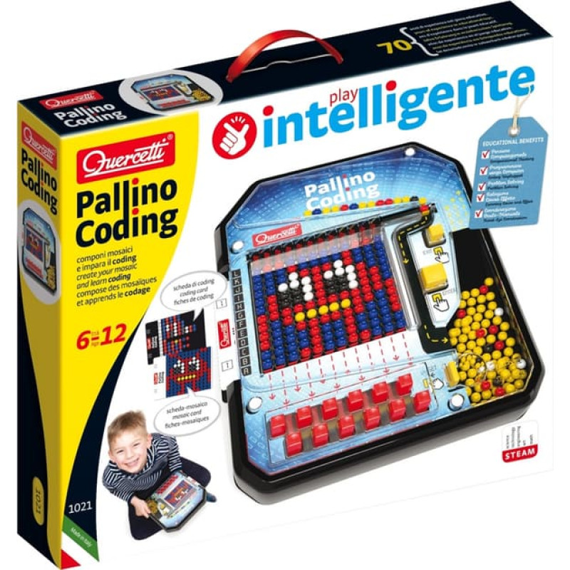 Quercetti Game-Mosaic Pallino Coding 6+ y