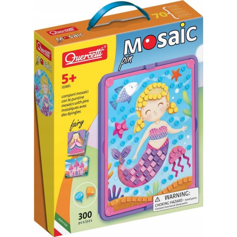Quercetti Mosaic Pin Fairy 5+ y
