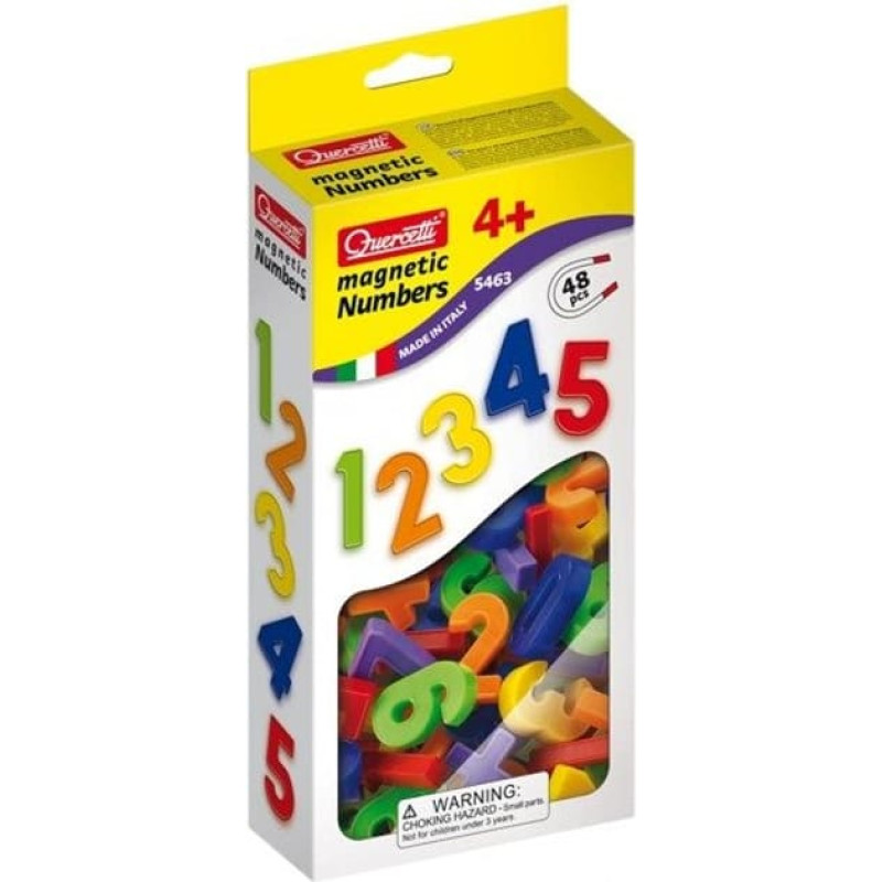 Quercetti Magnetic numbers 4+ y