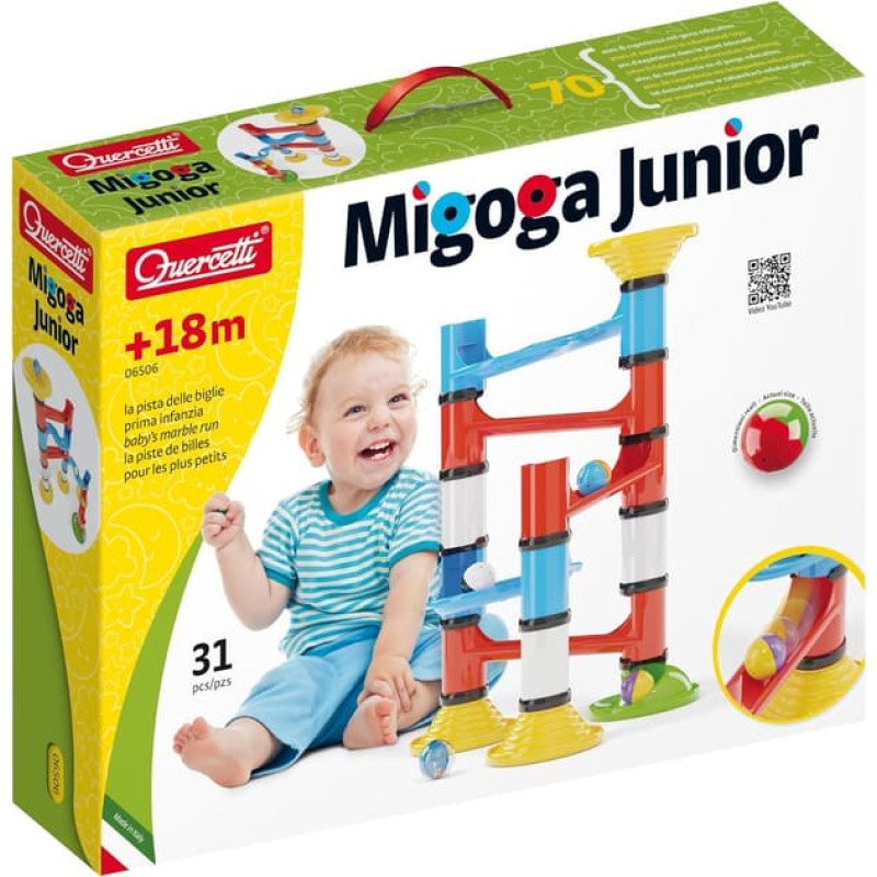 Quercetti Tube System Mi Goga Junior 18m+