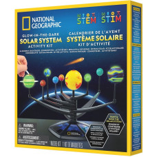 National Geographic komplekts Glow in the Dark Solar System, CRSOLARSYS6L