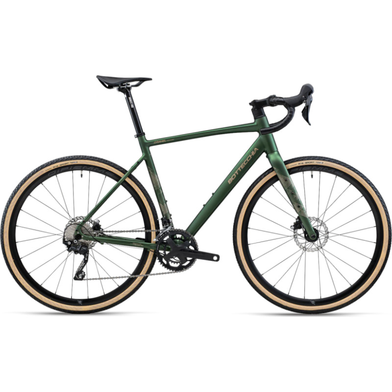 Bottecchia Gravel jalgratas BOTTECCHIA Gravel Monster - Sora 18s - C46 Matt Green (S)
