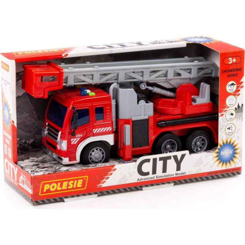 Polesie Fire truck in box 32 cm 54545