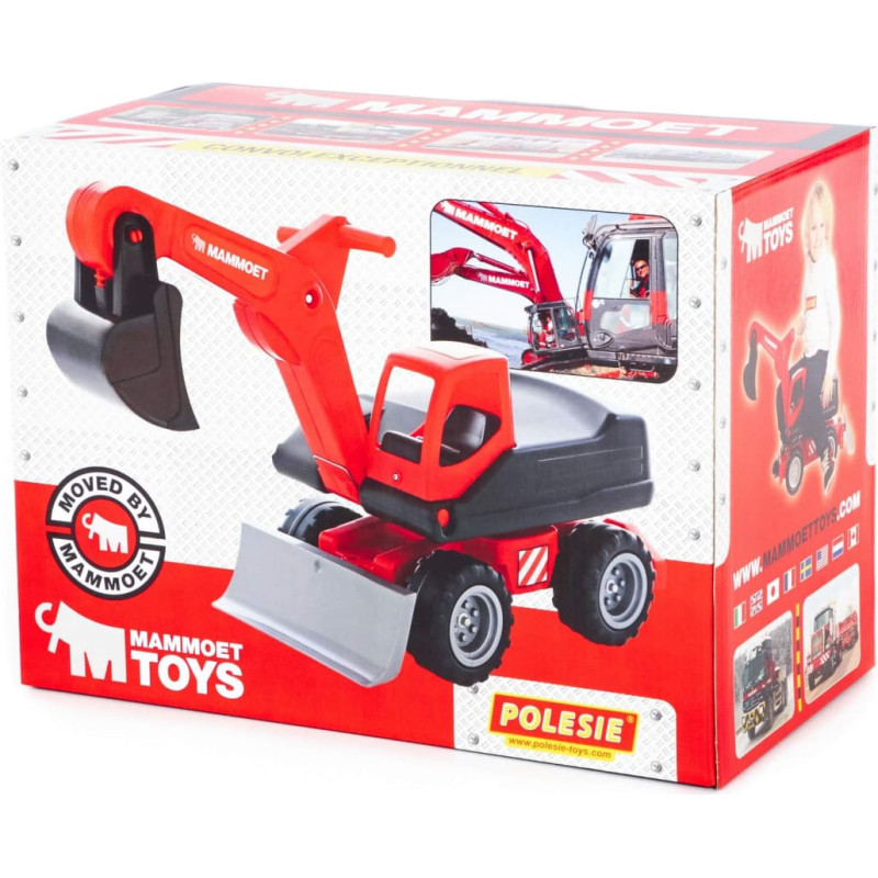 Polesie Large push excavator in box Mammoet 66237