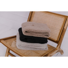 Wool blanket Nevada 100x150cm anthracite