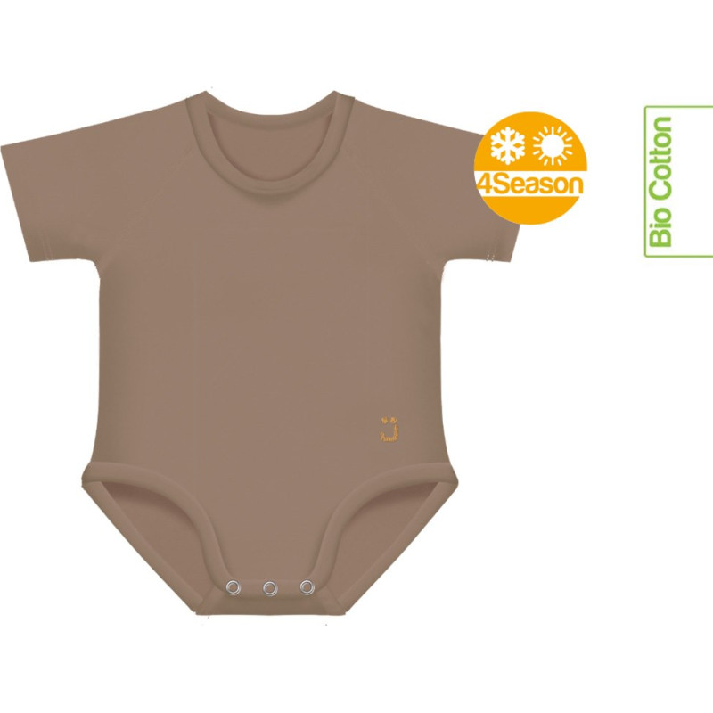 Growing body Bio Cotton 4Season 0-36m brown