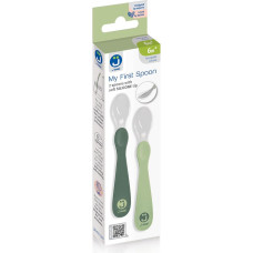 2-pack baby spoons My first spoon pistachio