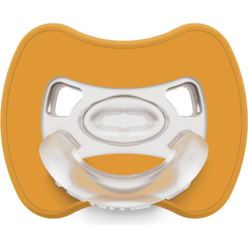 Smart pacifiers Glee 2-6m mustard