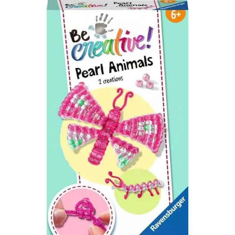 Ravensburger Craft Kit &ndash; BeCreative Bead Animal: Butterfly