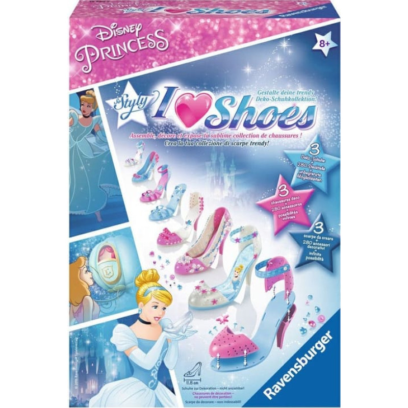Ravensburger Craft Kit &ndash; Shoe Design: Disney Princess