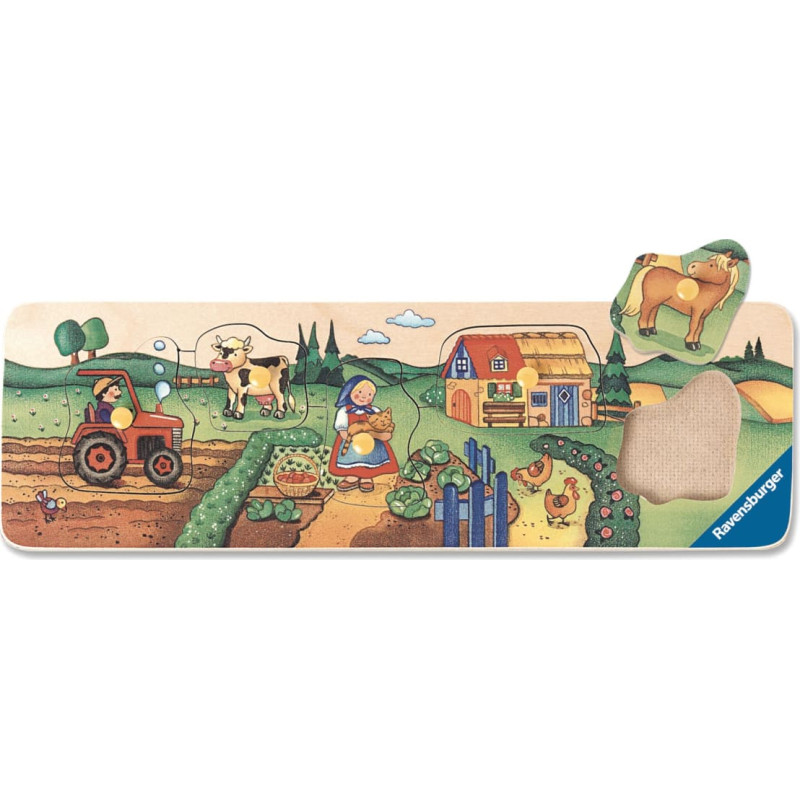 Ravensburger Wooden puzzle, 5 pieces &ndash; My First