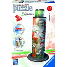 Ravensburger 3D Puzzle Leaning Tower of Pisa Flag Edition, 216 pcs, 10+