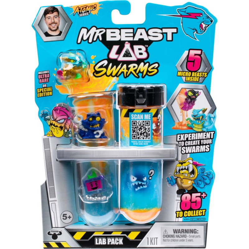 Mrbeast Lab Beast Lab MRBEAST LAB Figūriņas mēģenē Swarms, 5 gab.