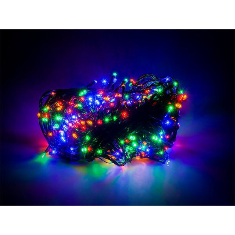 Mkid Lampiņu virtene 500LED multikolor (8 režīmi)