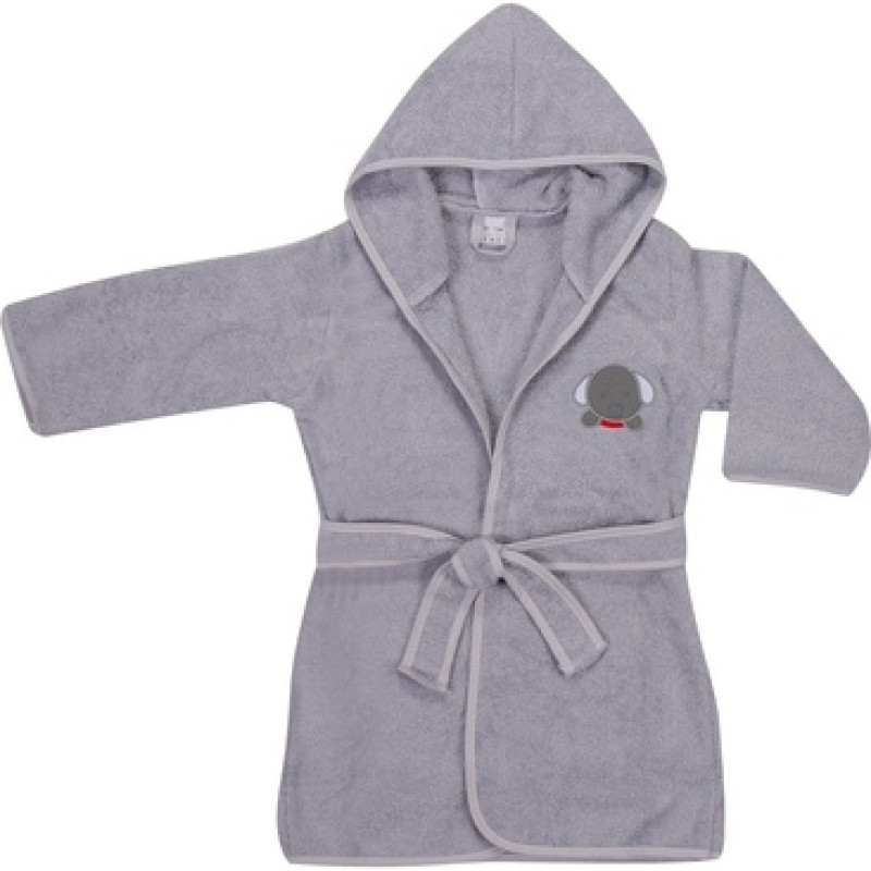 Duet Baby Halāts frotē Grey Dog 92/104 cm (44672)
