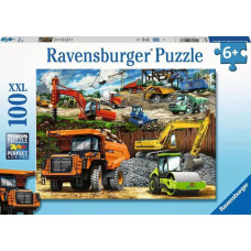 Ravensburger Puzzle 100 pcs Construction Vehicles