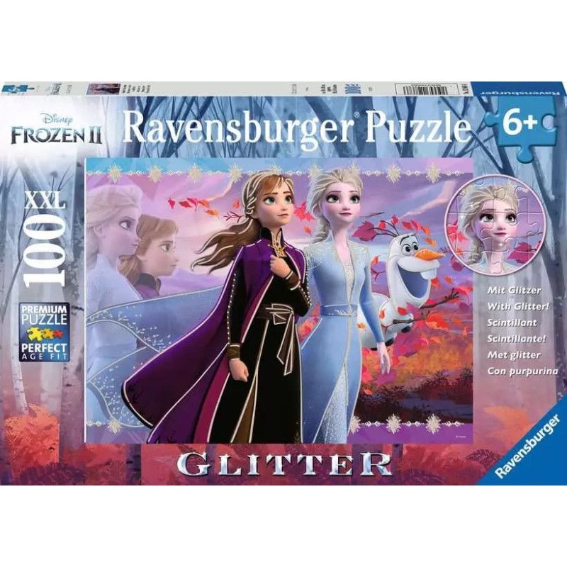 Ravensburger Puzzle 100 pcs Disney Frozen 2 Glitter
