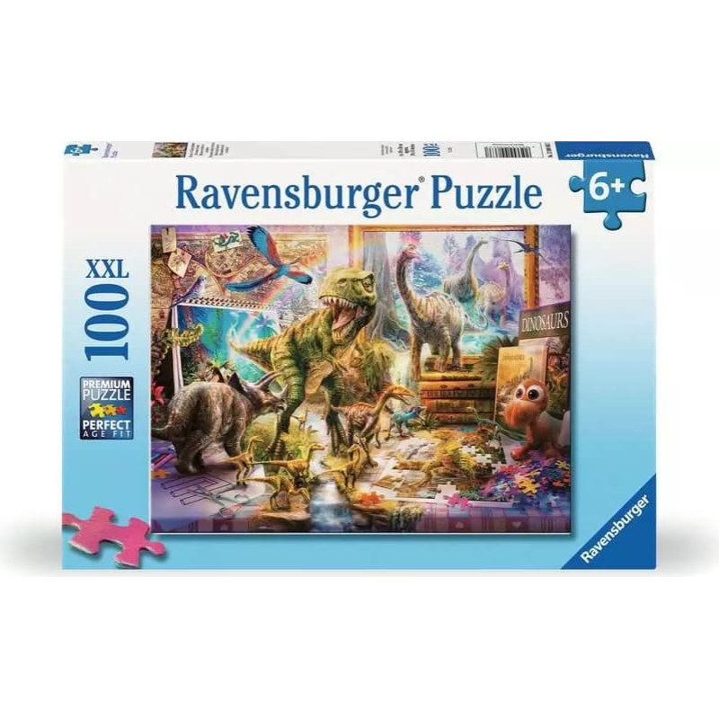 Ravensburger Puzzle 100 pcs Dino Toys Come to Life