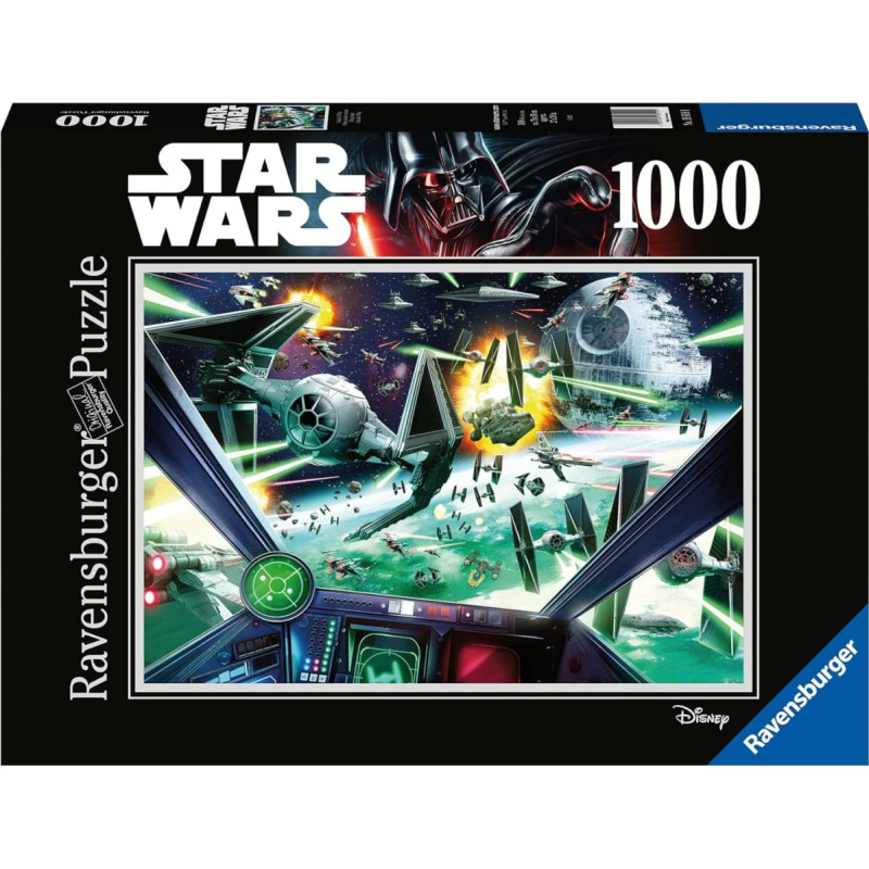 Ravensburger Puzzle 1000 Star Wars: X-Wing Cockpit
