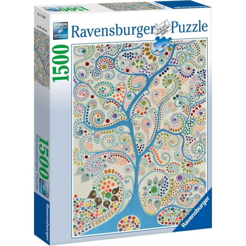 Ravensburger Puzzle 1500 Blue Tree by Jack Ottanio
