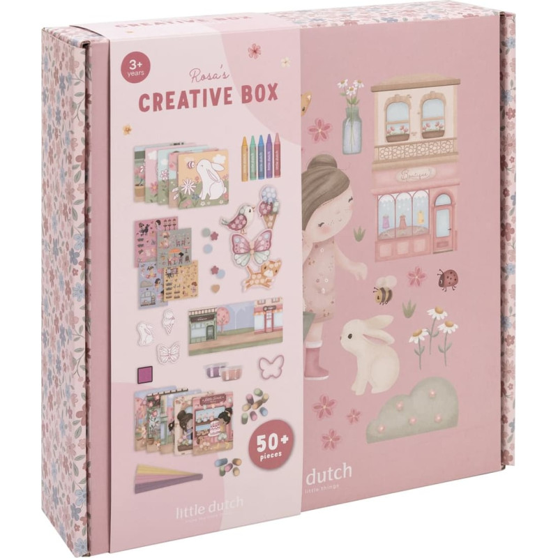 Little Dutch Creativity Box XL Rosa & Friends