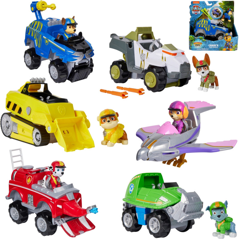 PSI PATROL HERO JUNGLE POJAZDY MIX