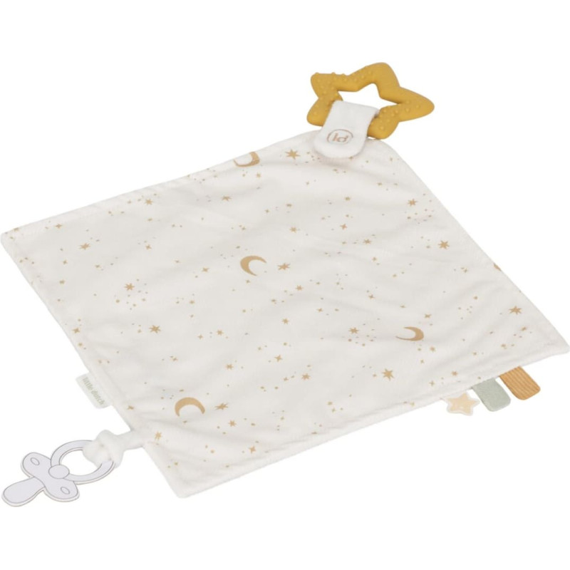 Little Dutch Cuddle Cloth with Teething Ring &acute;Newborn Naturals&acute; GRS
