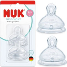 NUK 10124054 Smoczek do butelki silikonowy  2 elementowy