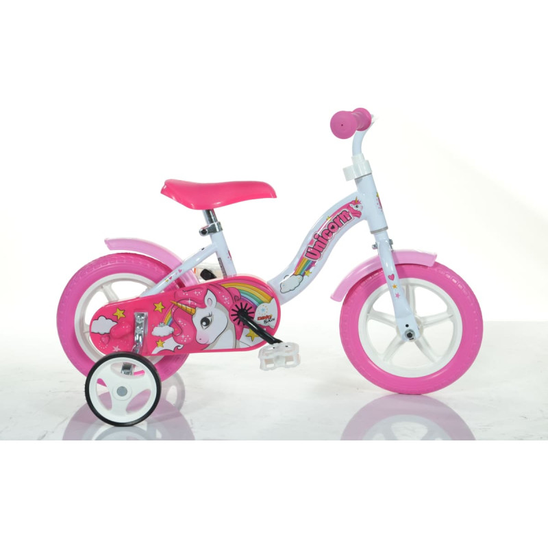 Dino Bikes Licence Vaiki&scaron;kas dviratis 10" "UNICORN"