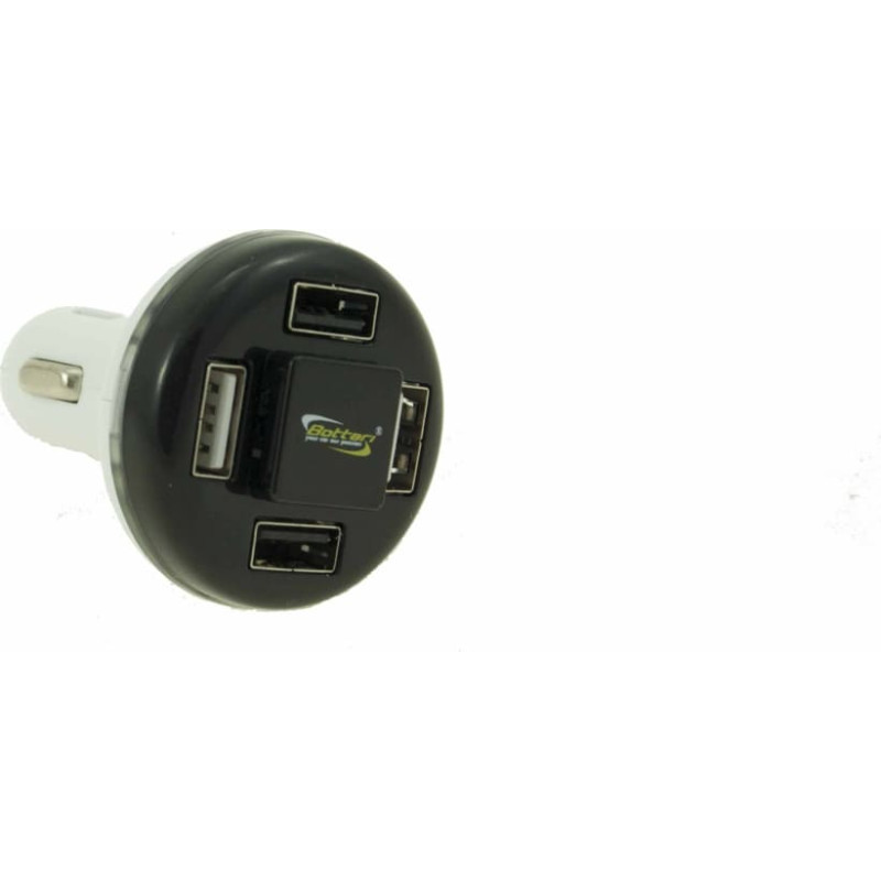 Bottari Automobilinis kroviklis su 4 USB jungtimis