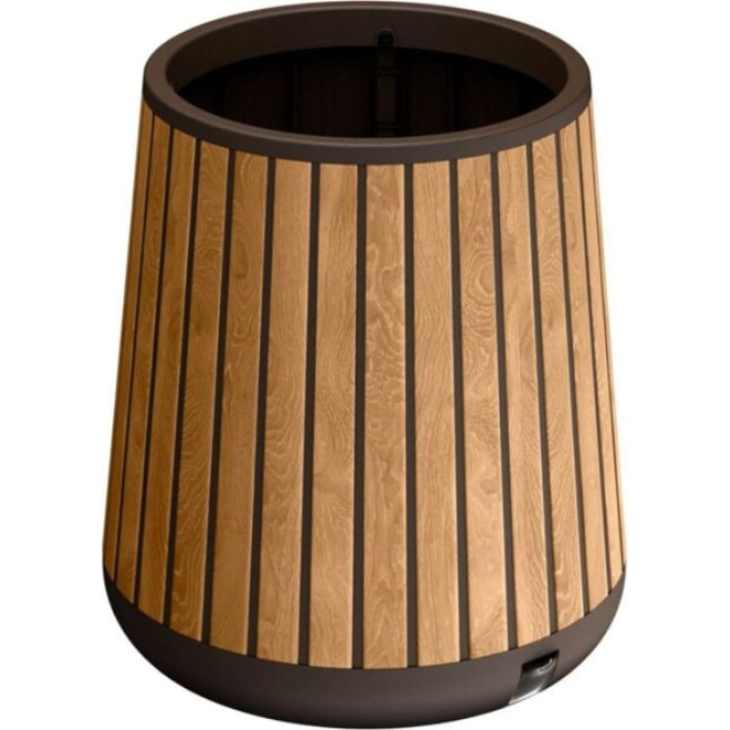 Keter Puķu pods Deco Conic Planter Venetian Brown