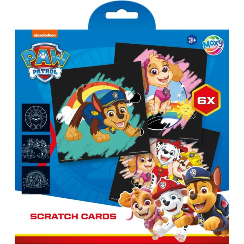 Moxy braižymo menas „Šunyčių patrulis“, 6 lapai