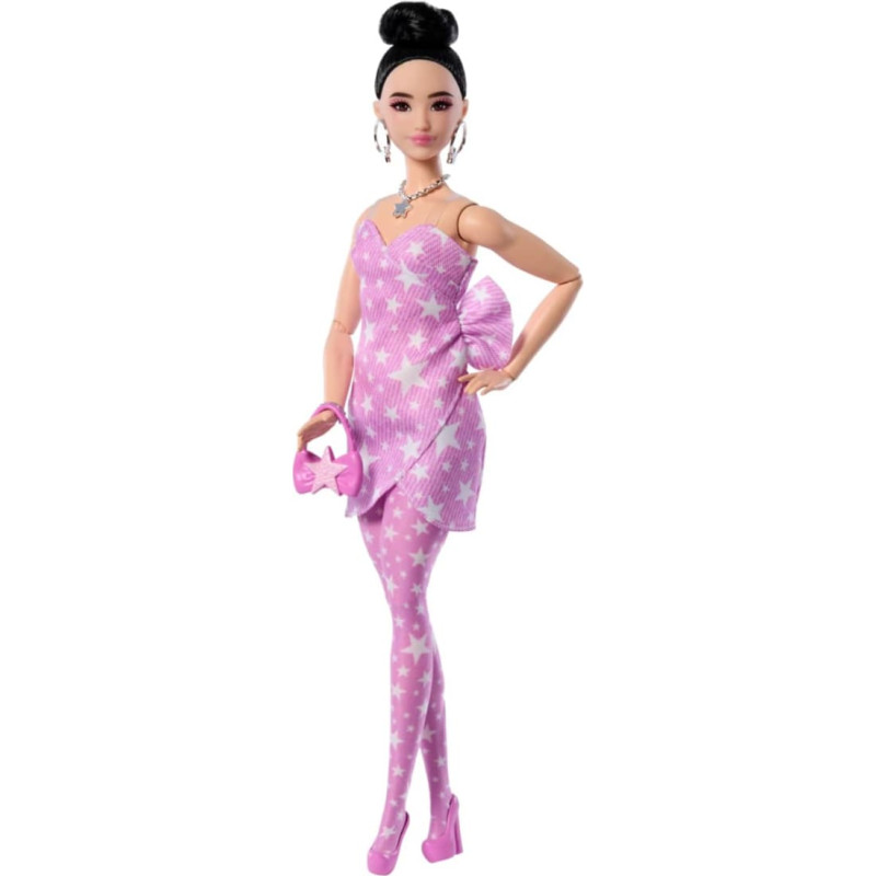Barbie core Deluxe Fashionistas - Star Wrap Dress (athletic)
