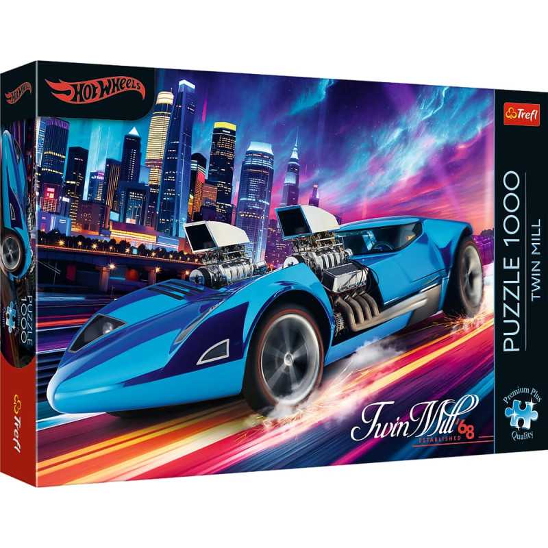 Trefl HOT WHEELS PREMIUM PLUS 1000 det. dėlionė &bdquo;Twin Mill&ldquo;