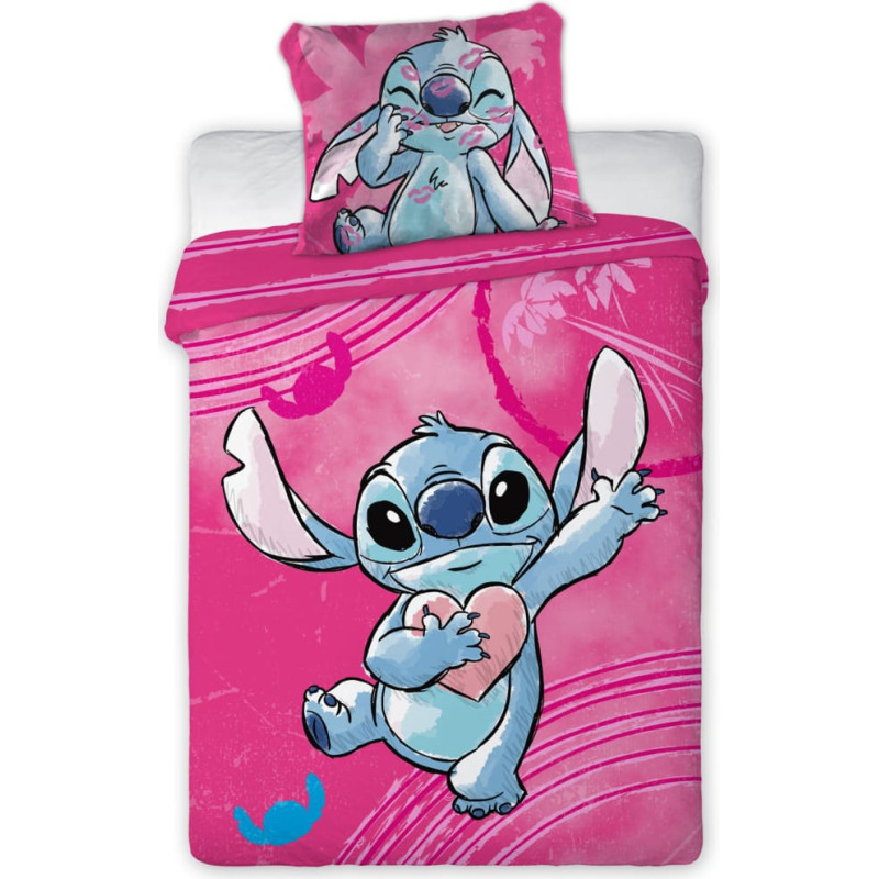 POŚCIEL KPL. STITCH 001W 100x135+40x60 BAWEŁNA