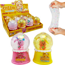 MASA MAGICZNA SLIME BROKATOWA MIŚ