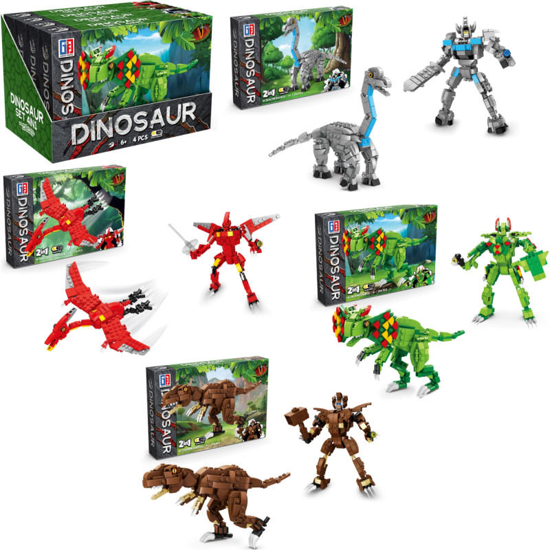 KLOCKI DINO TRANSFORMACJA