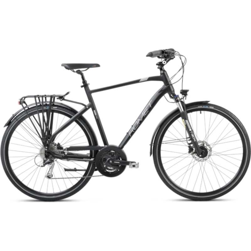 Romet Men's bicycle ROMET Wagant 8, black (L)