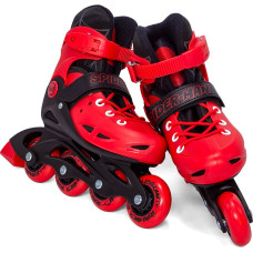 INLINE HARD BOOT ROLLER SKATES - SPIDER-MAN - SIZE 34-37