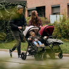 Kinderkraft W&oacute;zek spacerowy GRANDE 2 moonlight grey