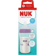 NUK 10216324 NUK Perfect Match bottle 260ML PP SI M HIPPO