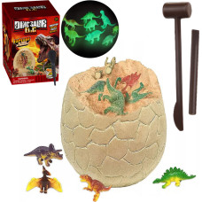 WYKOPALISKA DINOZAUR W JAJKU LUMINESCENC