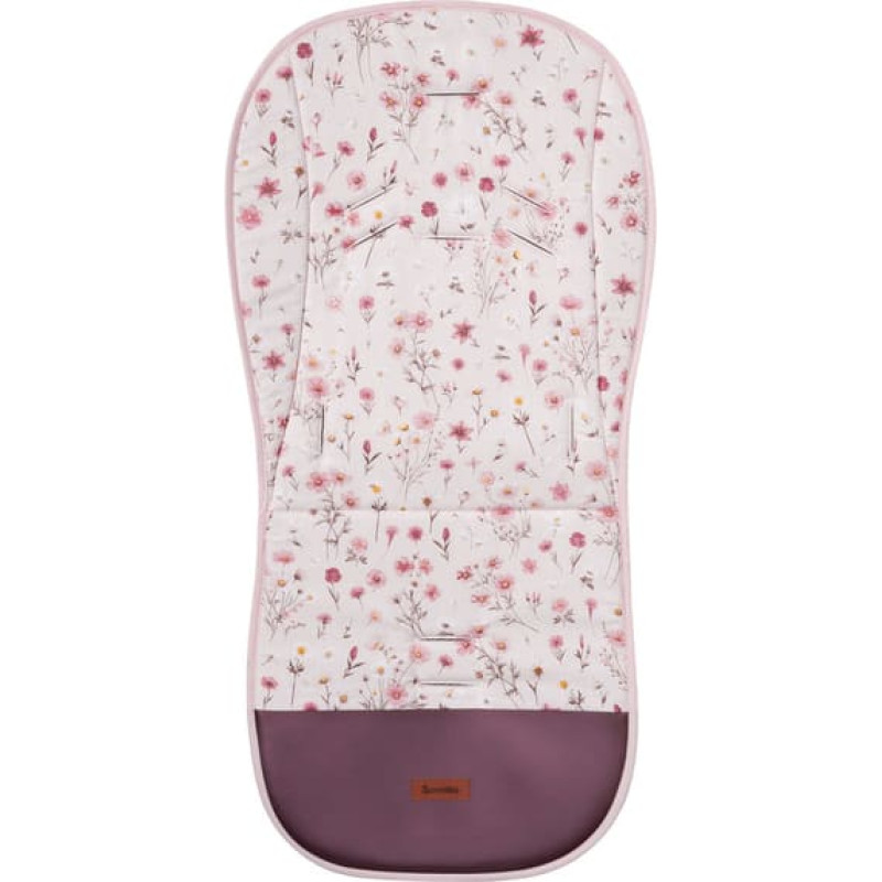 Sensillo STROLLER INSERT VELVET BLOOM PINK
