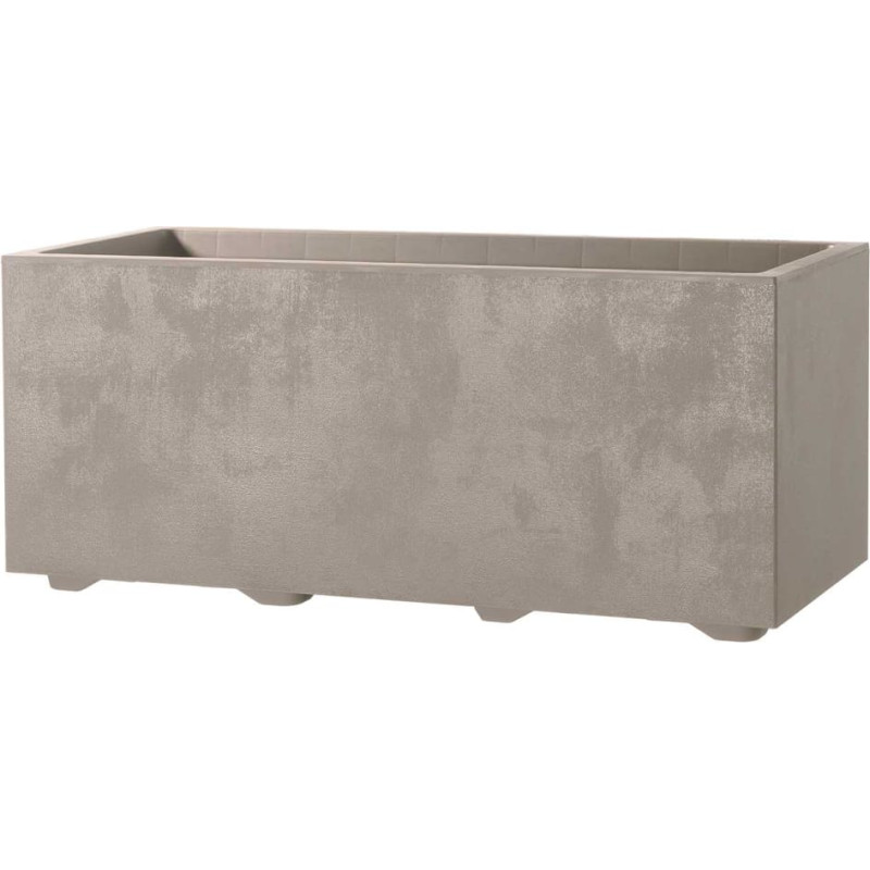 Gėlių vazonas „Kvarcs“ su vandens rezervuaru, 59 cm