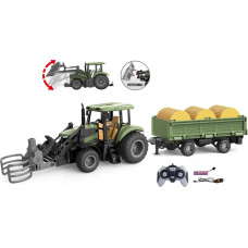 Puldiga juhitav traktor haagisega