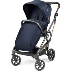 Peg-Perego Vivace BLUE SHINE Apverčiamas vežimėlis su kojų užklotu